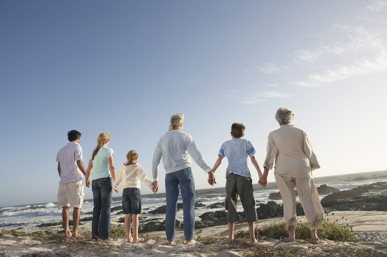 MSguiden.dk - Familie ved havet